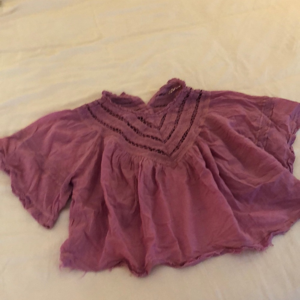 Free People blouse- purple